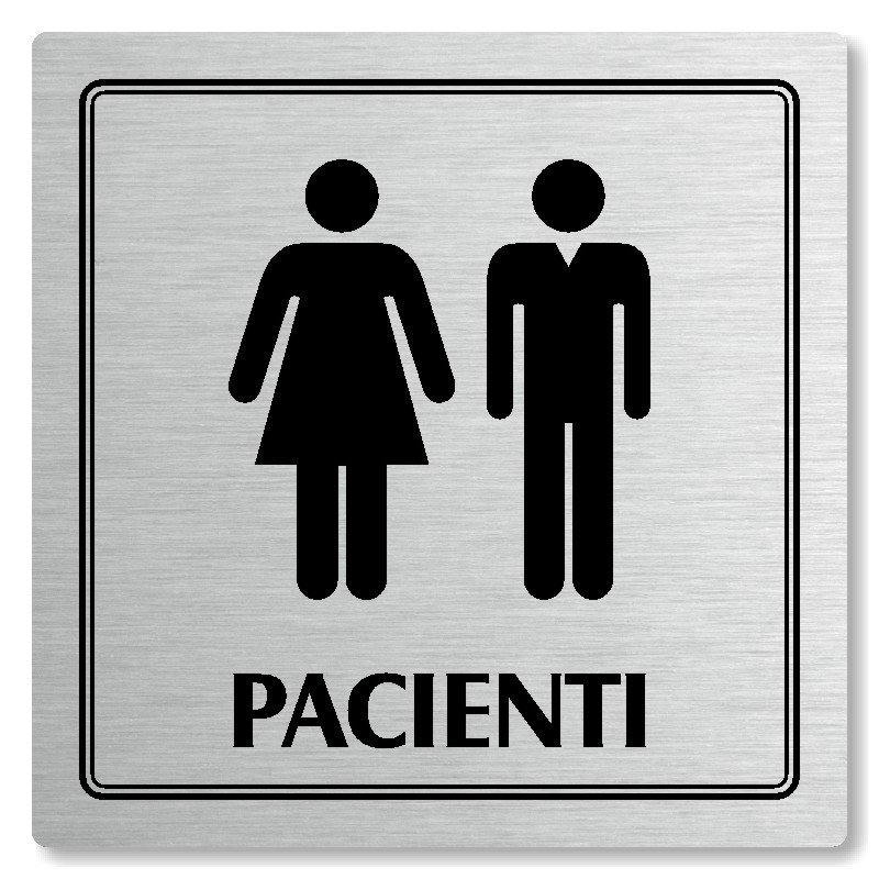 Piktogram WC pacienti
